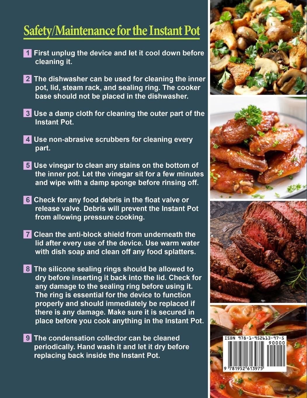Rückseitencover Keto Instant Pot Cookbook for Beginners