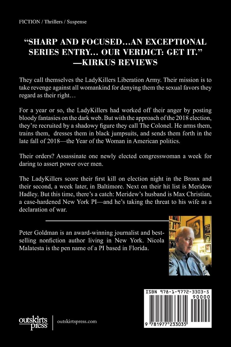 Rückseitencover The LadyKillers War