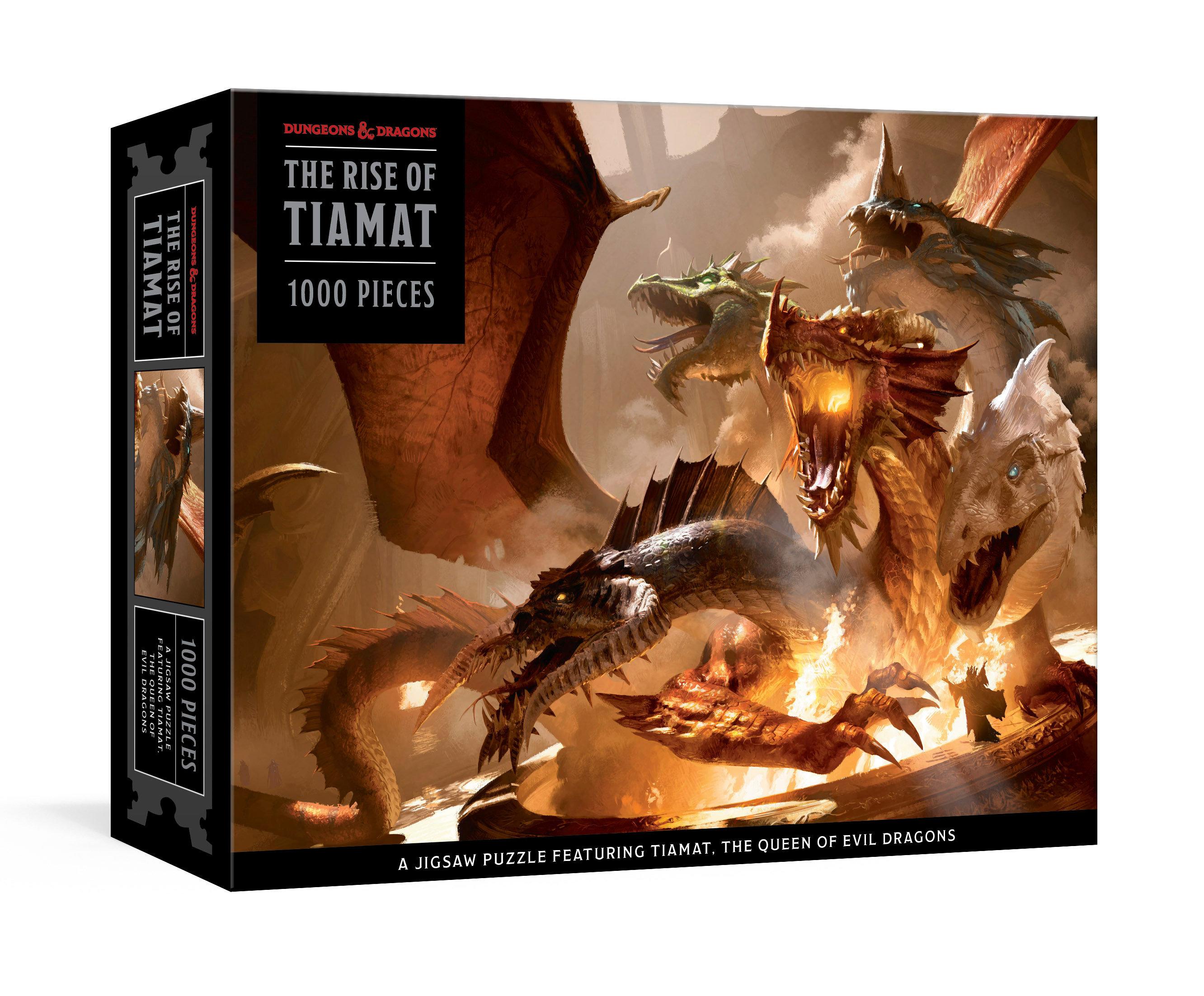 Vorderes Coverbild The Rise of Tiamat Dragon Puzzle (Dungeons & Dragons)