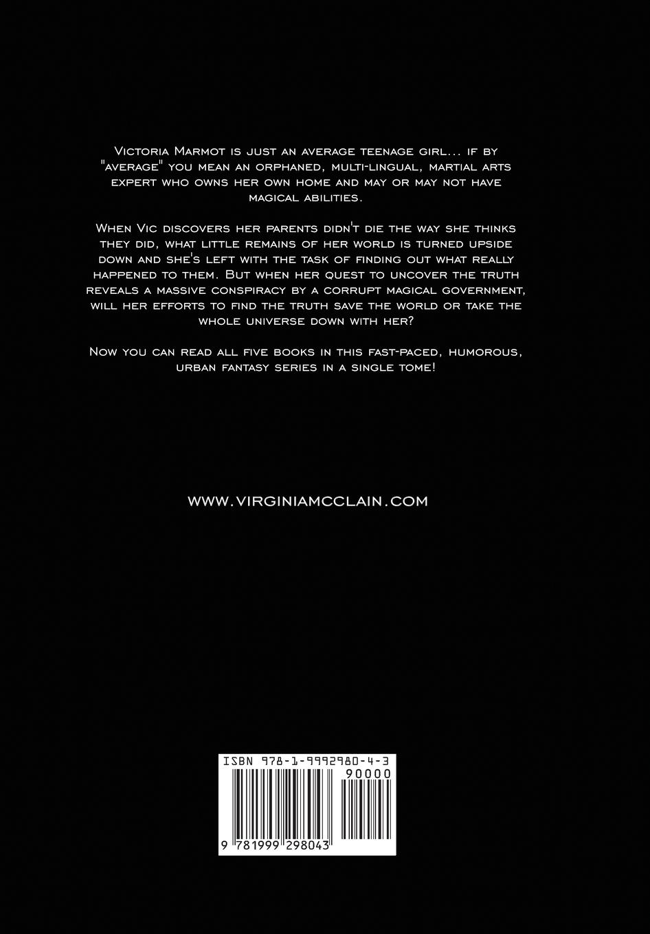 Rückseitencover Victoria Marmot the Complete Collection