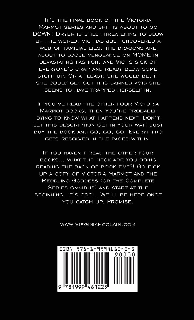 Rückseitencover Victoria Marmot and the Road to Hell