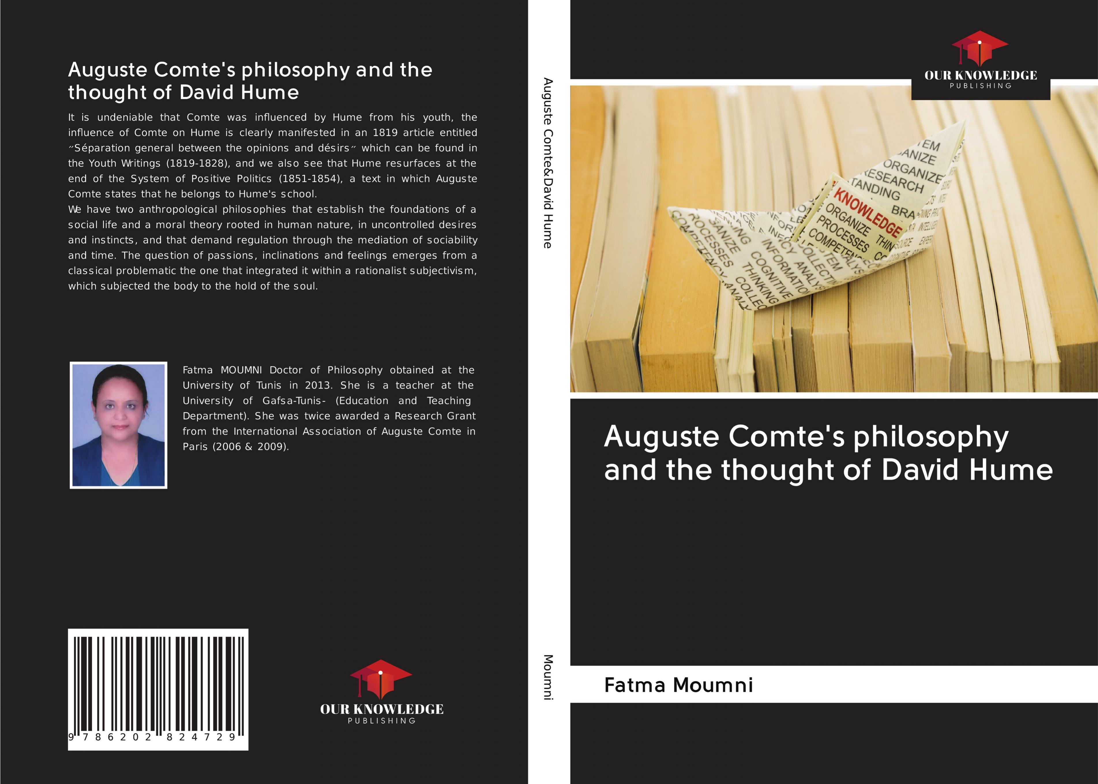 Vorderes Coverbild Auguste Comte's philosophy and the thought of David Hume