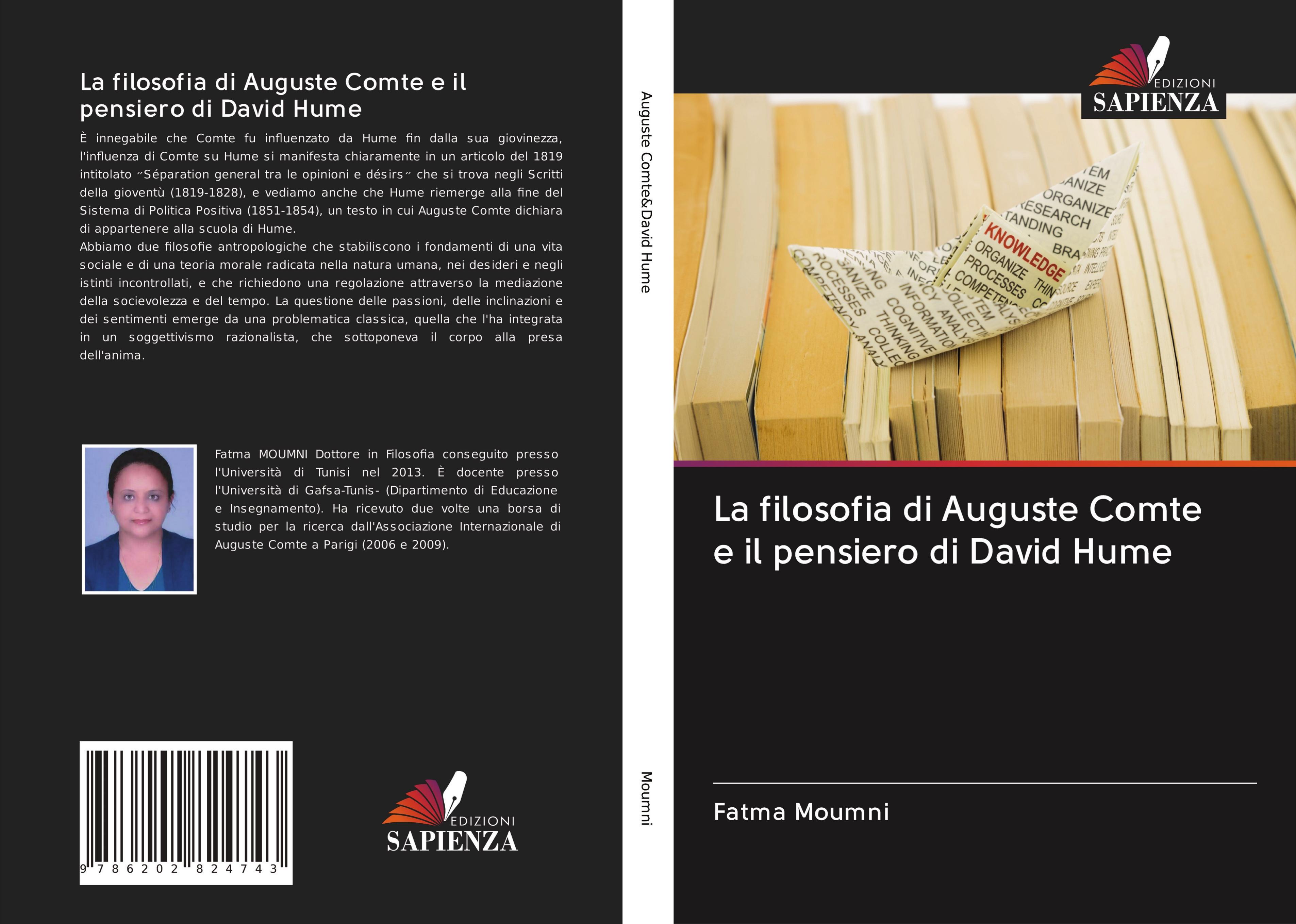 Vorderes Coverbild La filosofia di Auguste Comte e il pensiero di David Hume