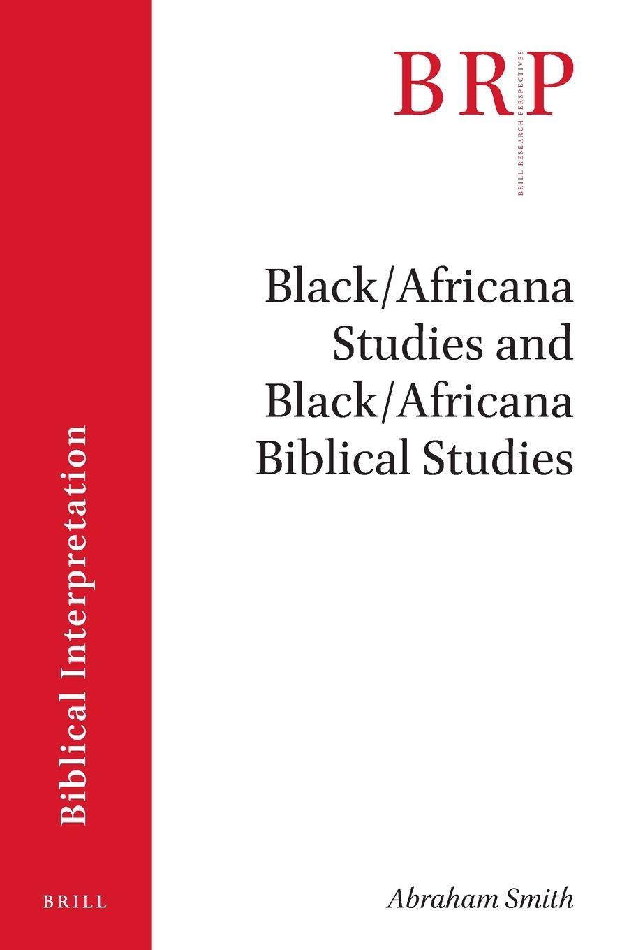 Vorderes Coverbild Black/Africana Studies and Black/Africana Biblical Studies