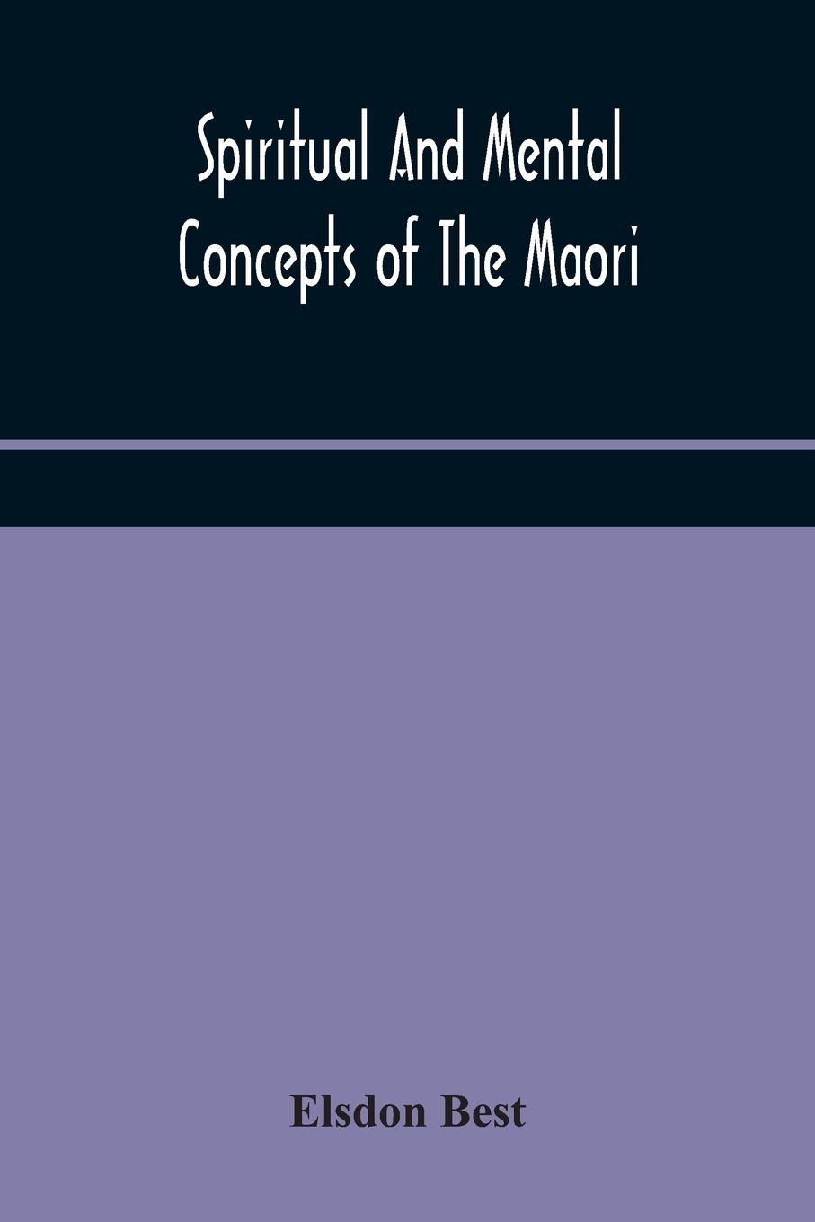 Vorderes Coverbild Spiritual and mental concepts of the Maori