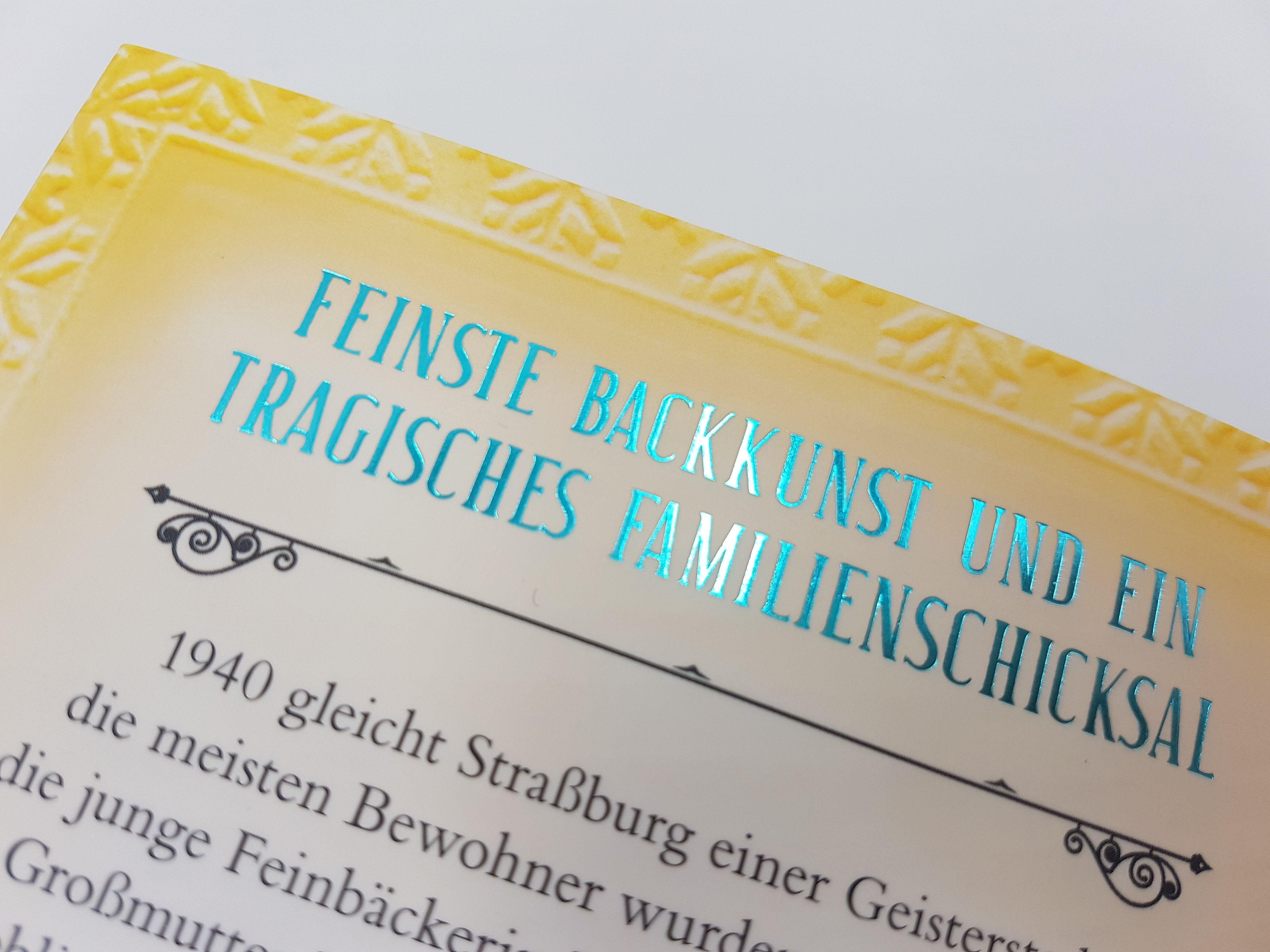 Beispielinhalt (Bild) Die Patisserie am Münsterplatz - Neuanfang