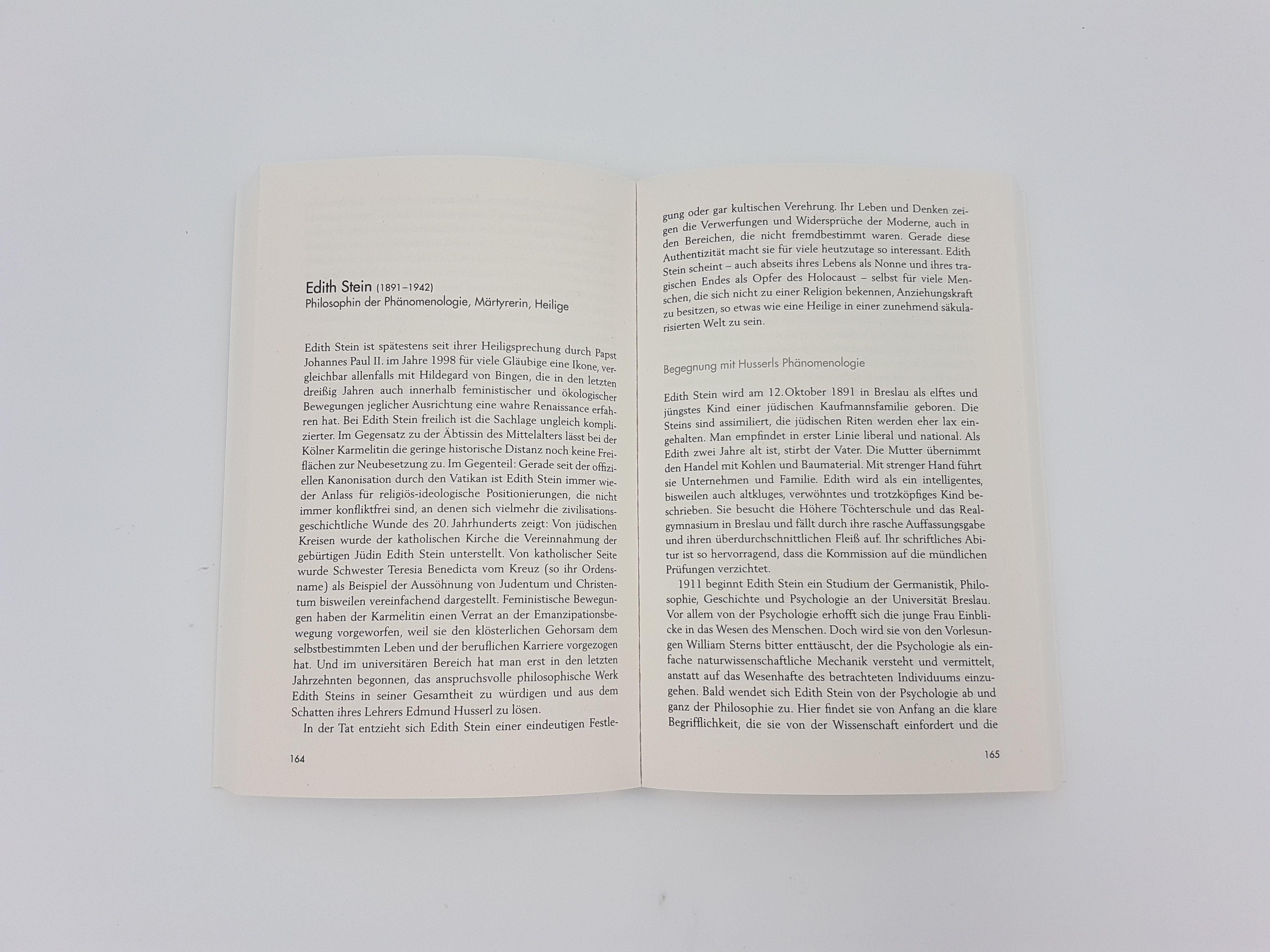 Beispielinhalt (Bild) Große Philosophinnen