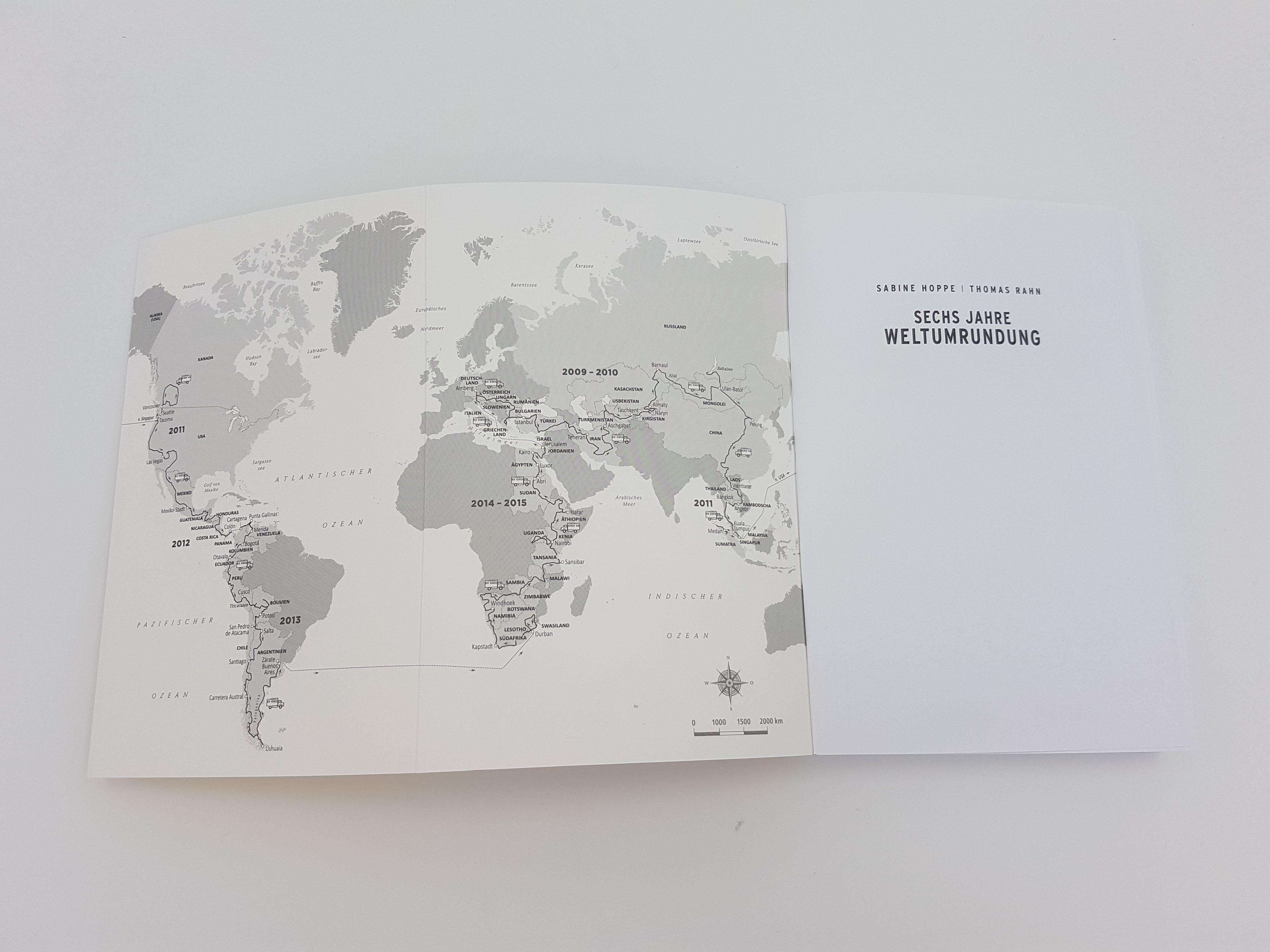 Beispielinhalt (Bild) Sechs Jahre Weltumrundung