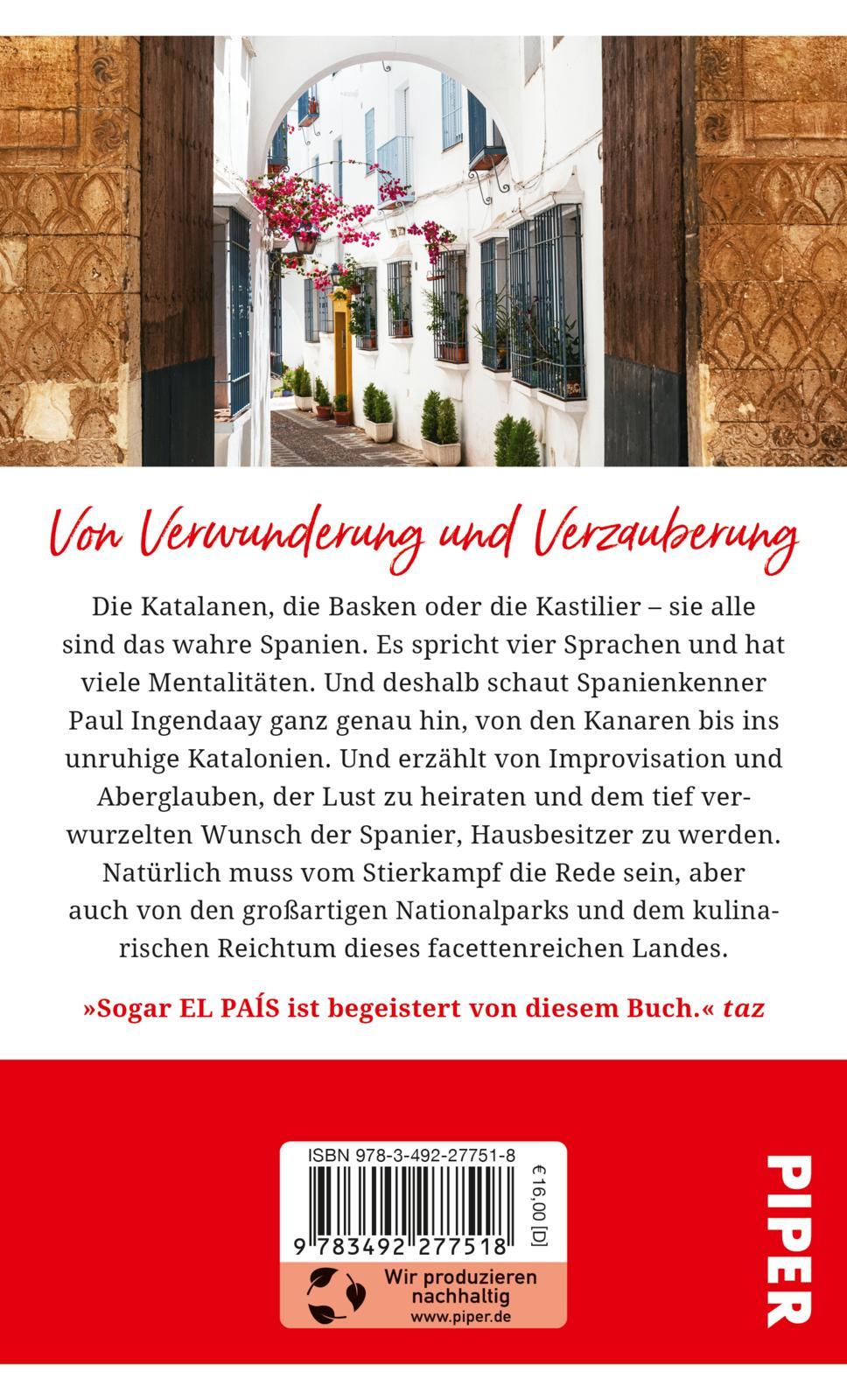 Rückseitencover Gebrauchsanweisung für Spanien