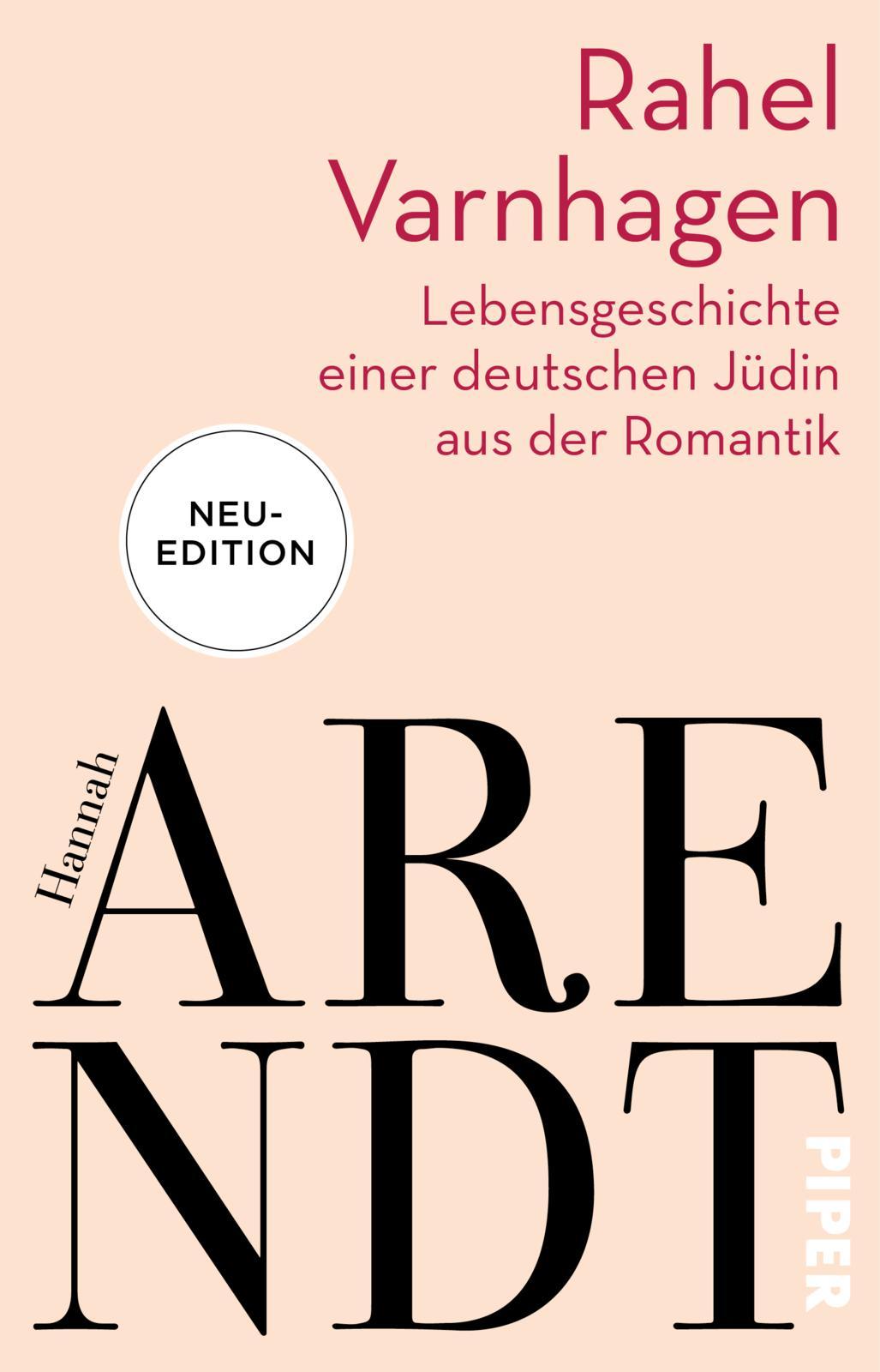Vorderes Coverbild Rahel Varnhagen