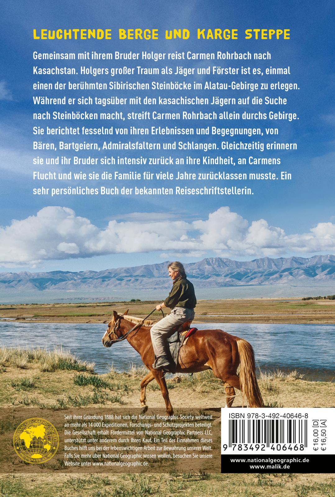 Rückseitencover Wildes Kasachstan