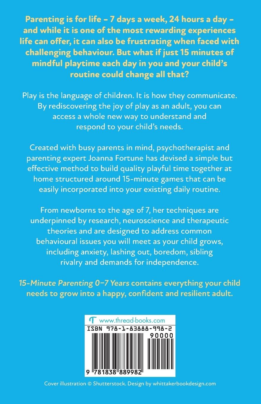 Rückseitencover 15-Minute Parenting 0-7 Years