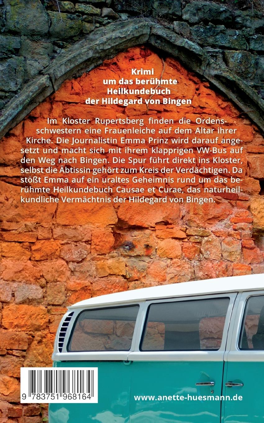 Rückseitencover Das Vermächtnis der Hildegard von Bingen - Die Glut des Bösen