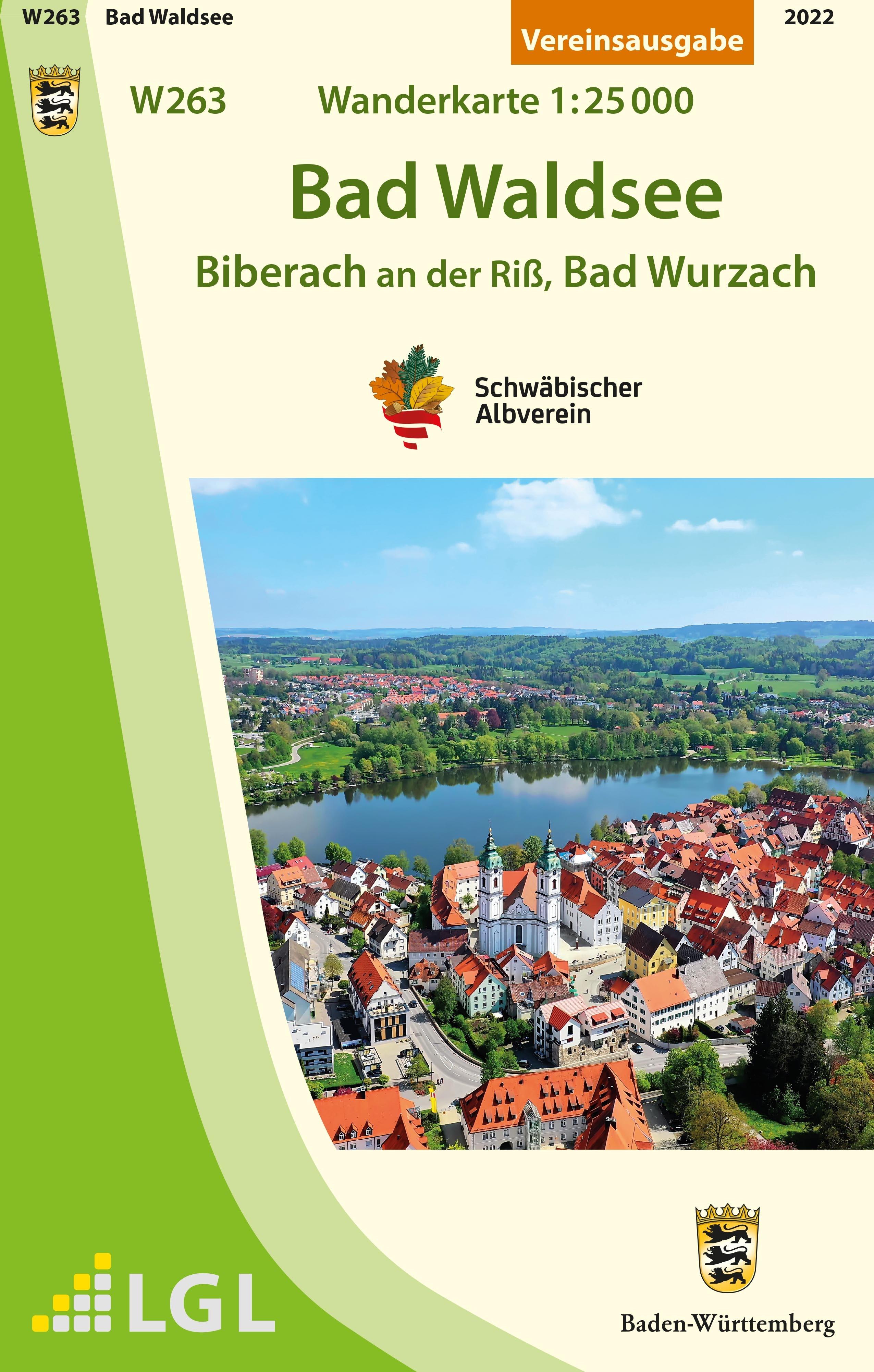 Vorderes Coverbild W263 Bad Waldsee - Biberach an der Riß, Bad Wurzach