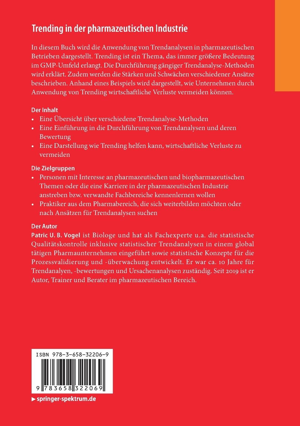 Rückseitencover Trending in der pharmazeutischen Industrie