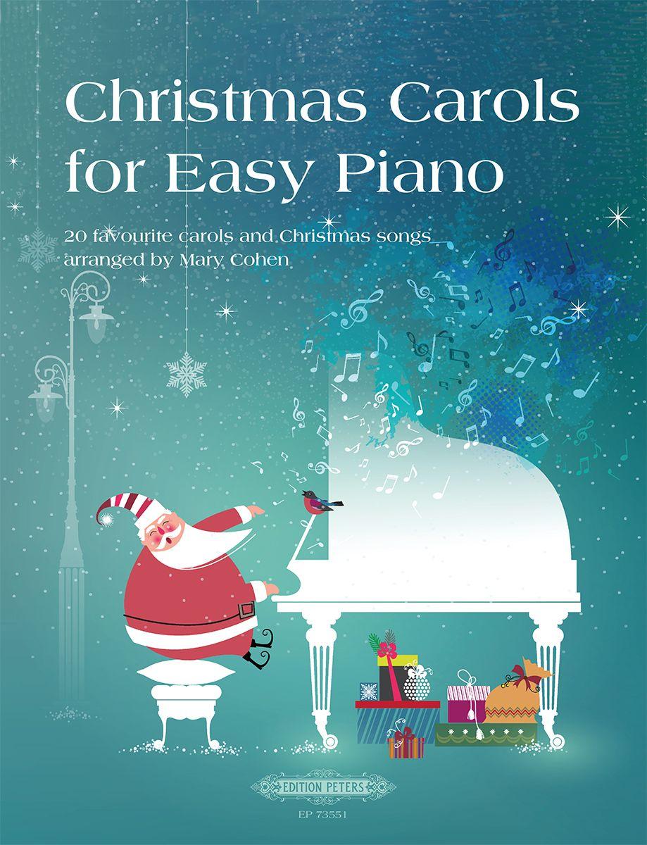Vorderes Coverbild Christmas Carols for Easy Piano -20 favourite carols and Christmas songs-