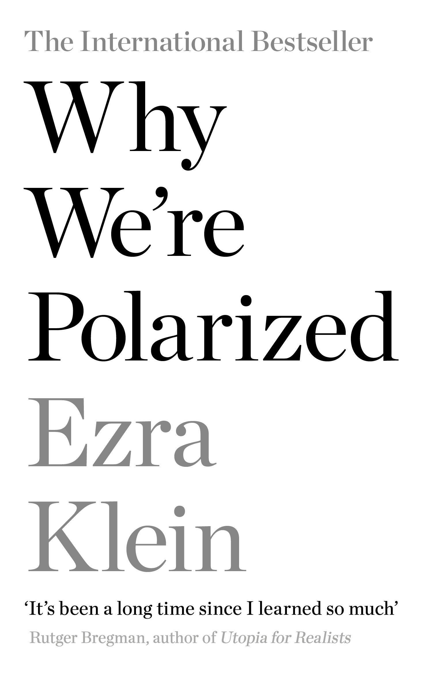Vorderes Coverbild Why We're Polarized