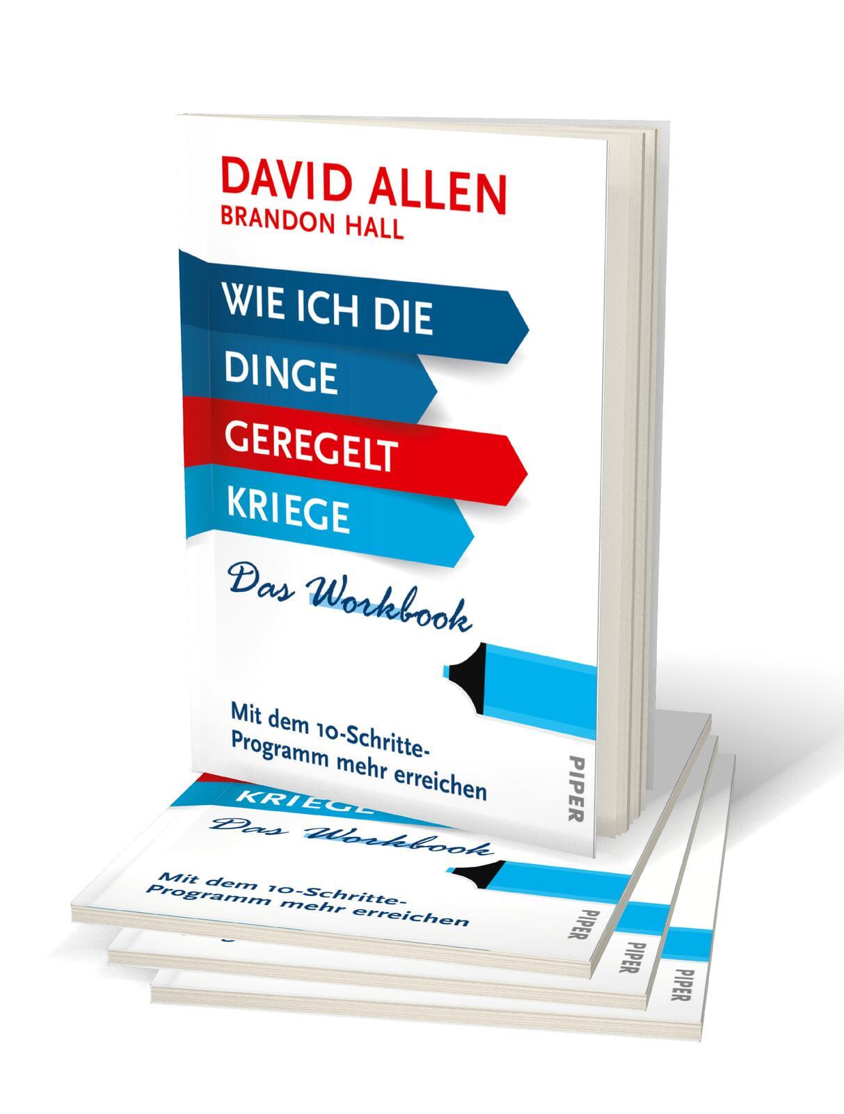 Beispielinhalt (Bild) Wie ich die Dinge geregelt kriege - Das Workbook