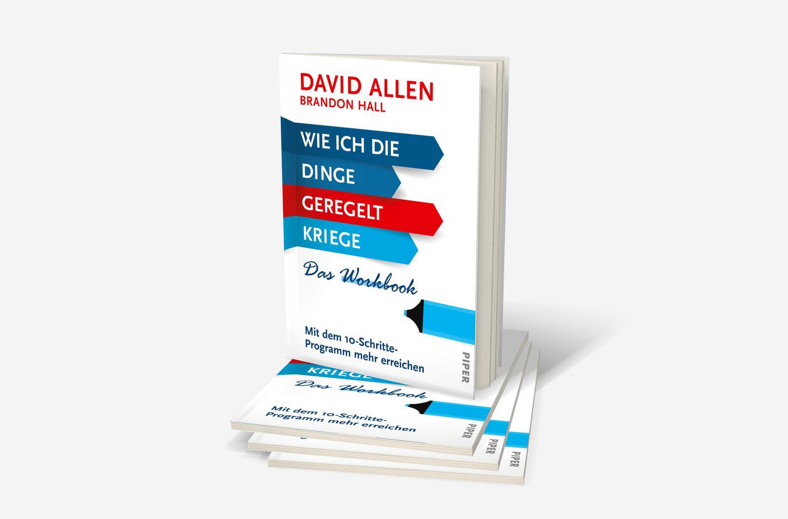 Beispielinhalt (Bild) Wie ich die Dinge geregelt kriege - Das Workbook