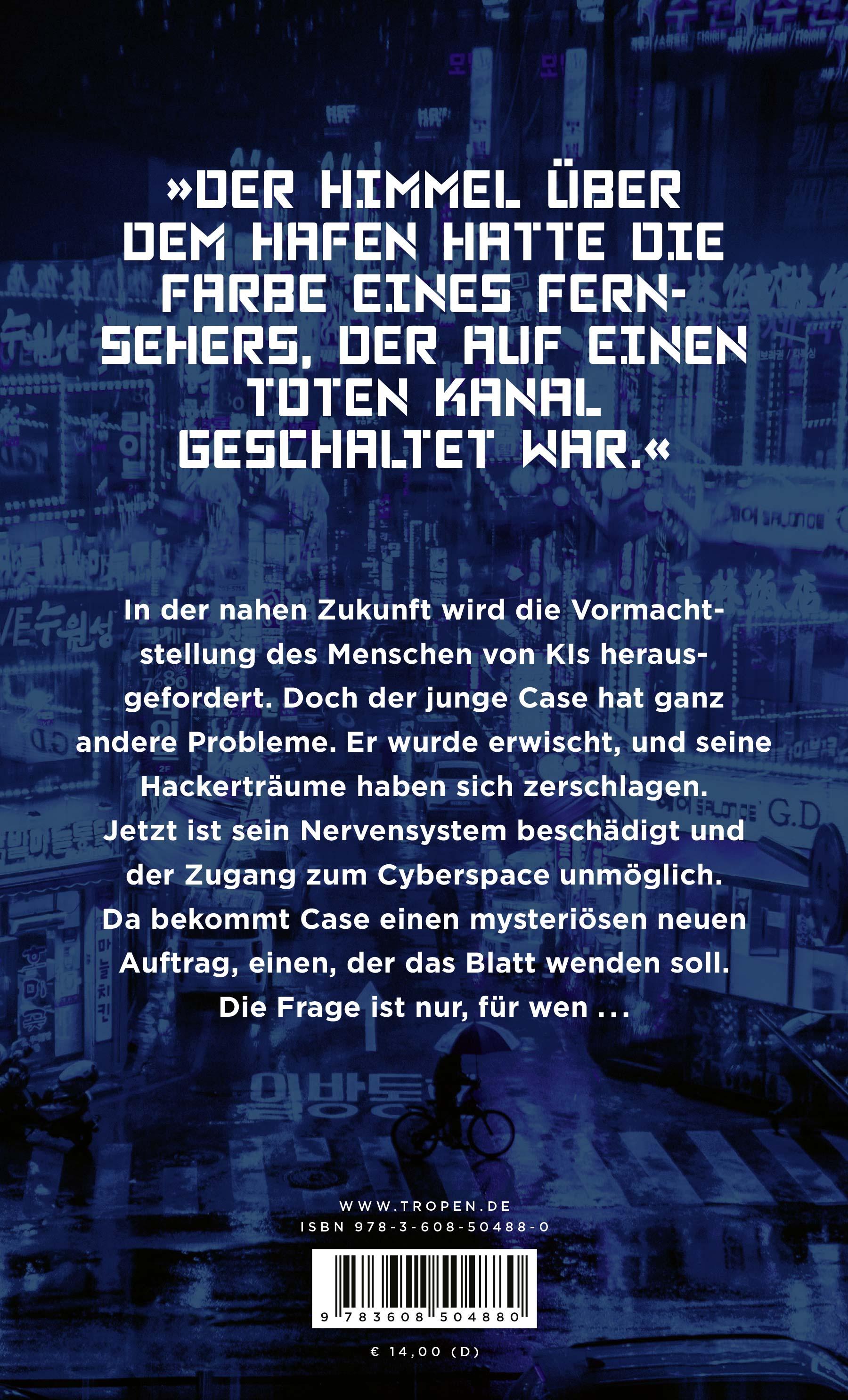 Rückseitencover Neuromancer