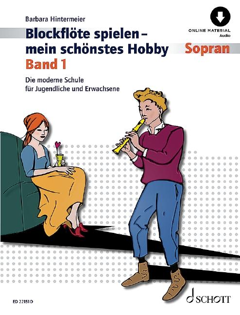Vorderes Coverbild Blockflöte spielen - mein schönstes Hobby