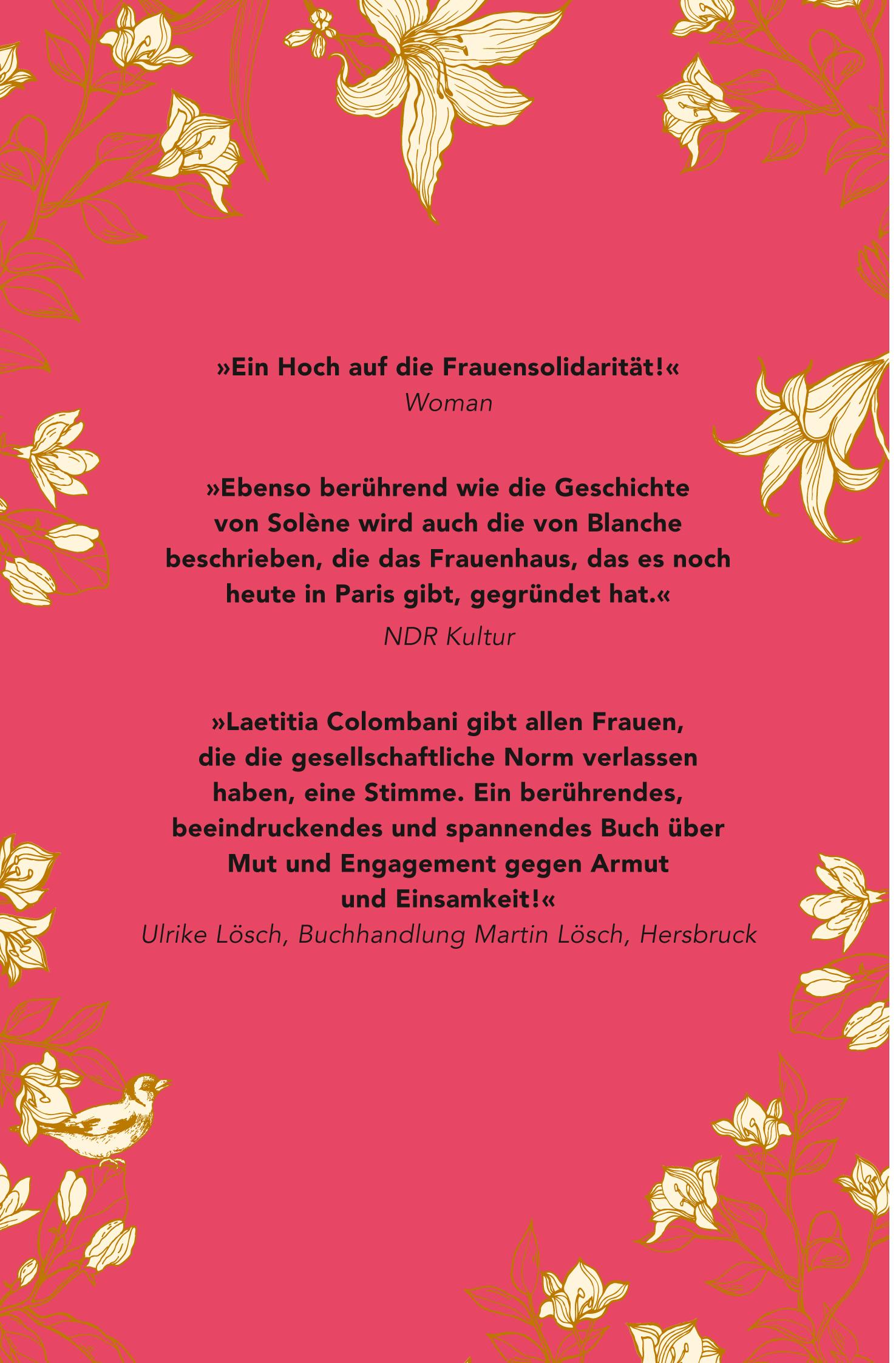Beispielinhalt (Bild) Das Haus der Frauen