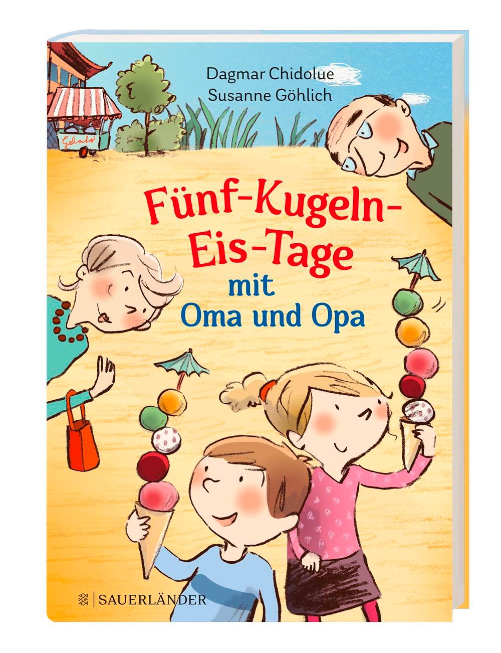 Beispielinhalt (Bild) Fünf-Kugeln-Eis-Tage mit Oma und Opa