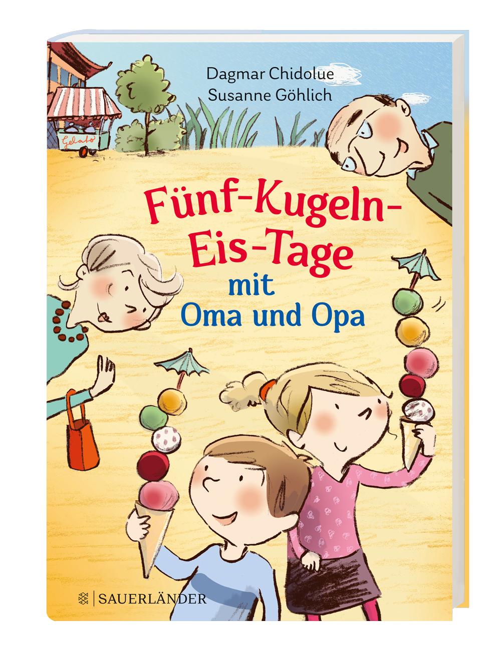 Beispielinhalt (Bild) Fünf-Kugeln-Eis-Tage mit Oma und Opa