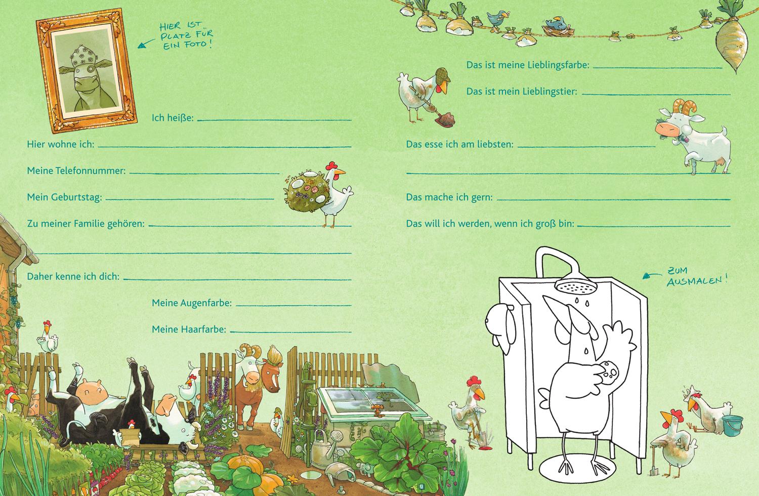 Beispielinhalt (Bild) Lieselotte - Meine Kindergartenfreunde