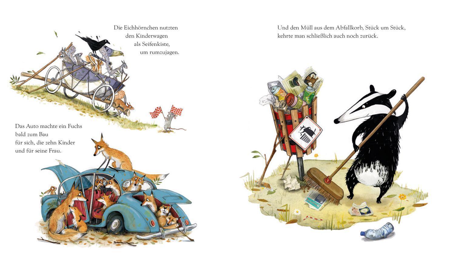 Beispielinhalt (Bild) Viel zu viel Zeug!