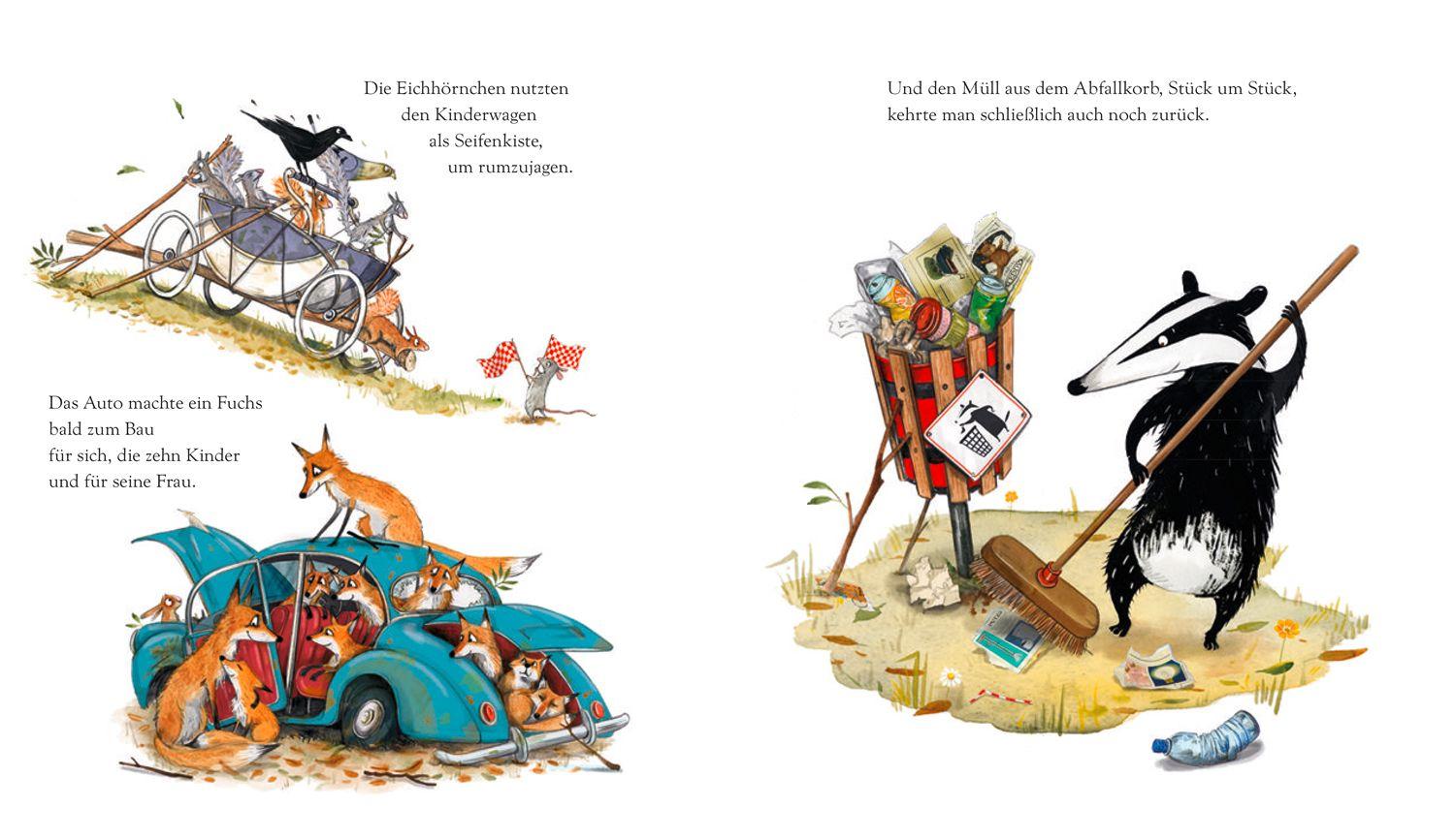 Beispielinhalt (Bild) Viel zu viel Zeug!