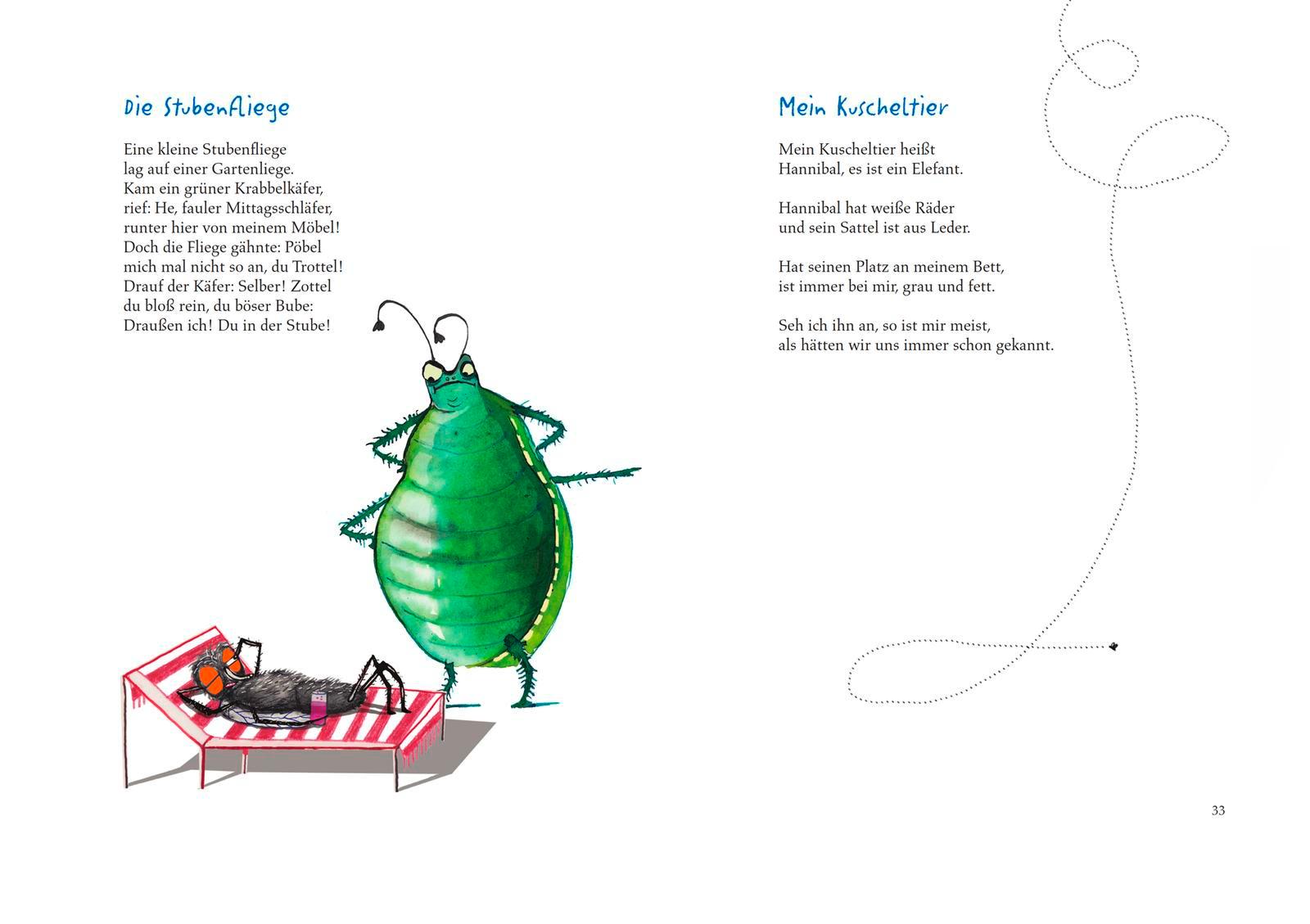 Beispielinhalt (Bild) Knackwurst und Rakete