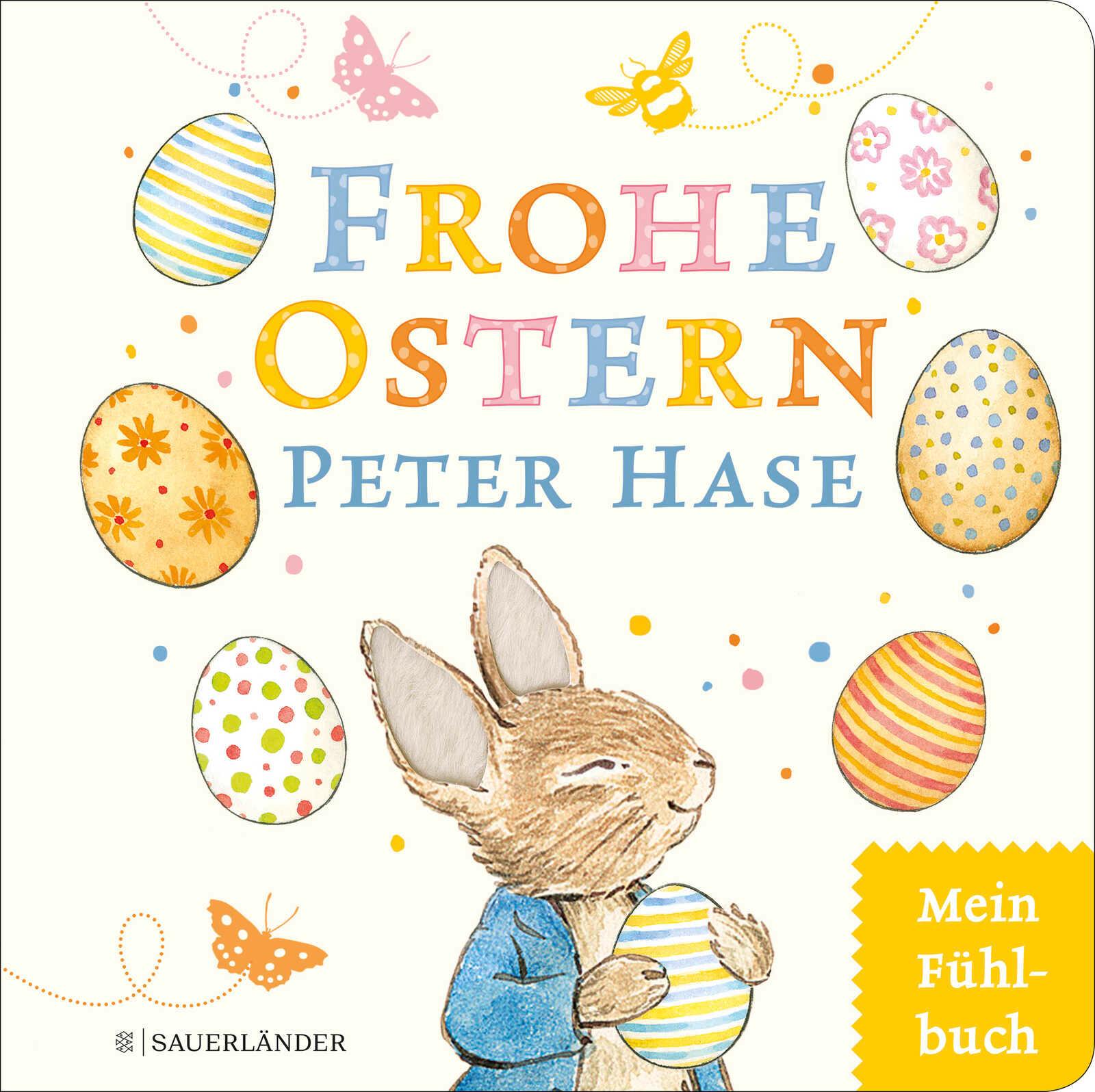Vorderes Coverbild Frohe Ostern, Peter Hase