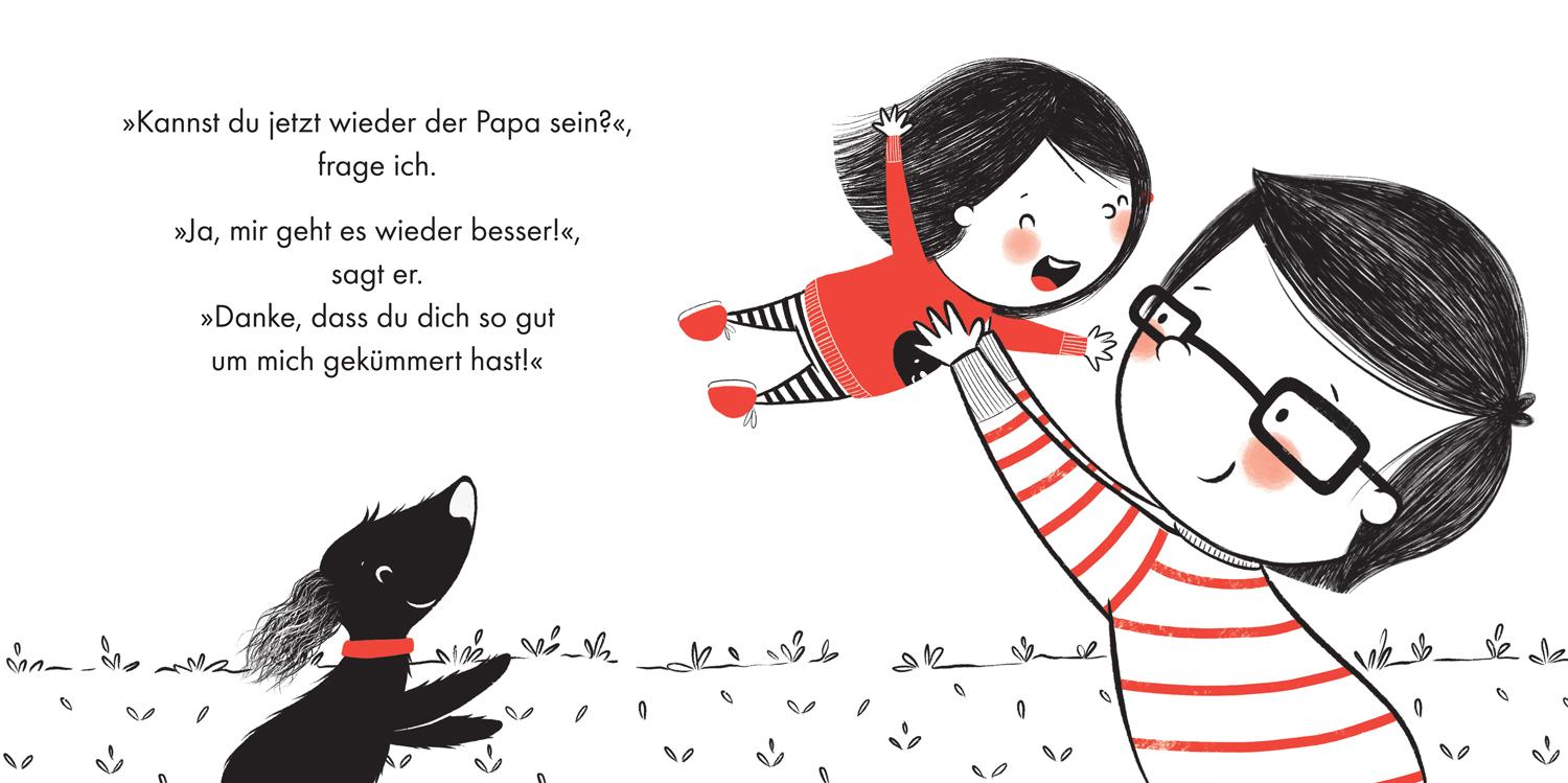 Beispielinhalt (Bild) Alles wieder gut, Papa?