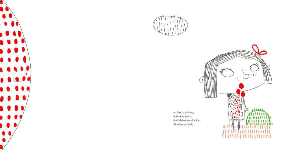 Beispielinhalt (Bild) Hallo du, in Mamas Bauch