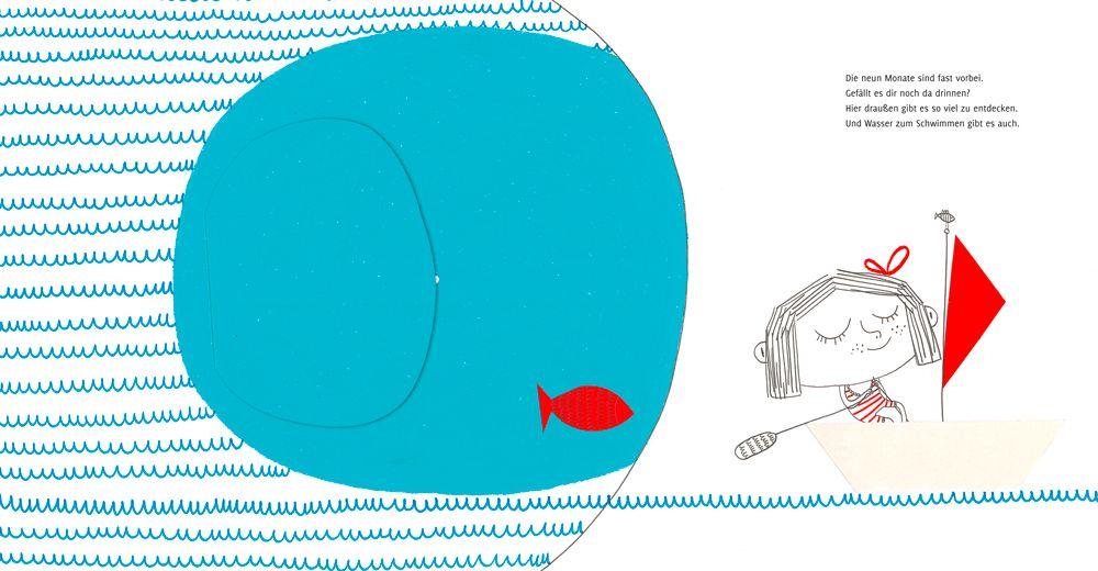 Beispielinhalt (Bild) Hallo du, in Mamas Bauch