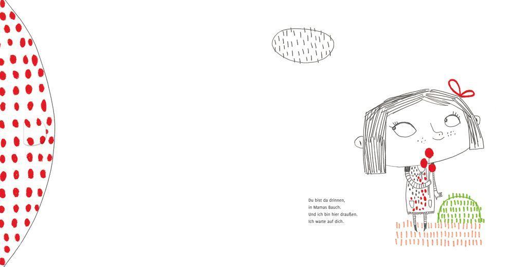 Beispielinhalt (Bild) Hallo du, in Mamas Bauch