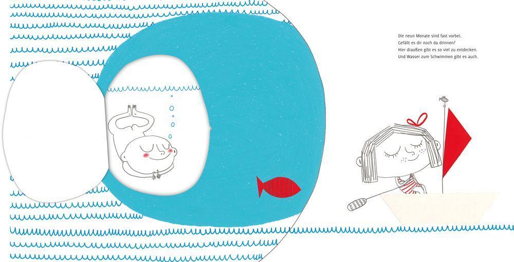 Beispielinhalt (Bild) Hallo du, in Mamas Bauch