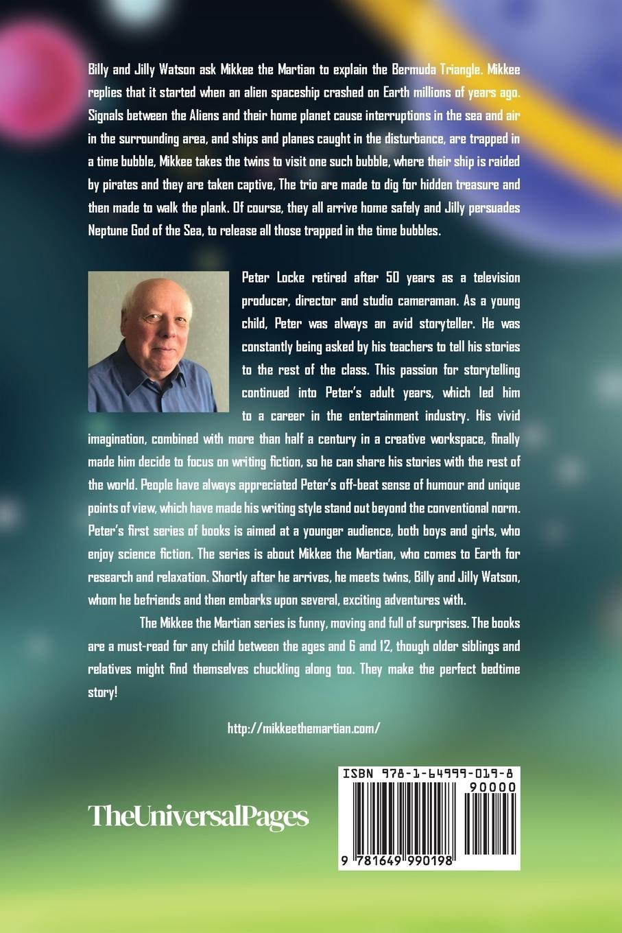 Rückseitencover MIKKEE THE MARTIAN