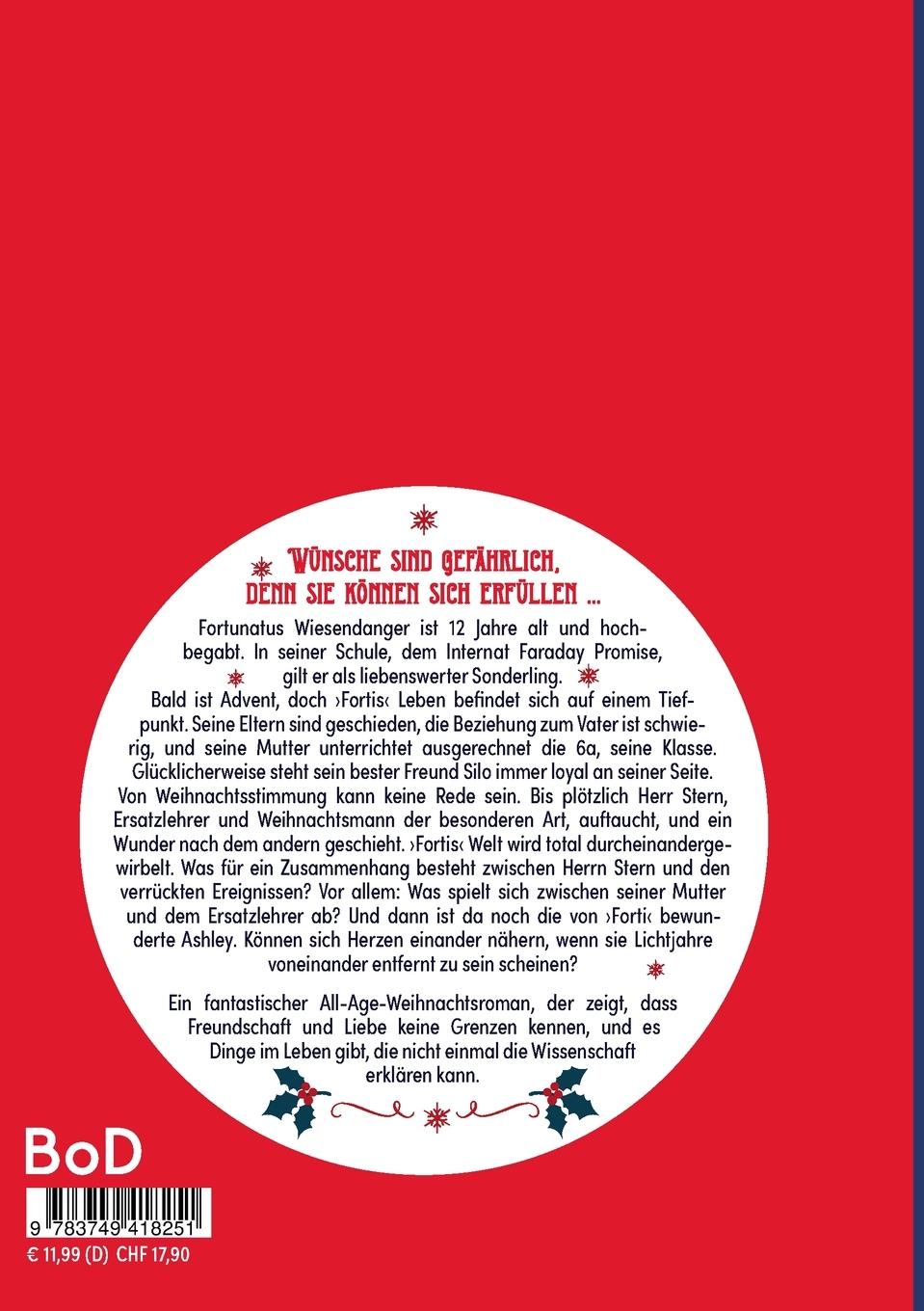 Rückseitencover Fünf Sterne für den Weihnachtsmann