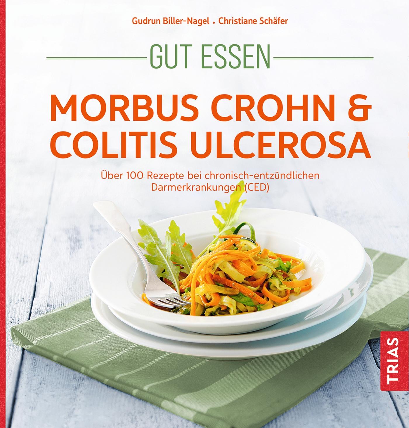 Vorderes Coverbild Gut essen - Morbus Crohn & Colitis ulcerosa