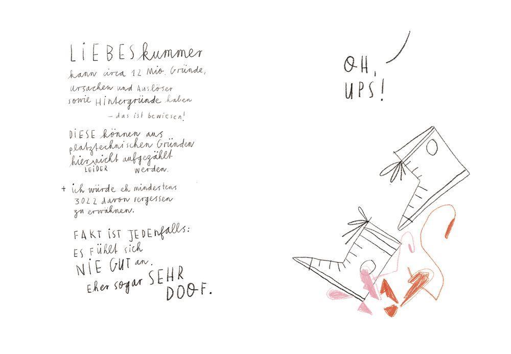 Beispielinhalt (Bild) ELEFANT AUF DER BRUST oder: Warum sich Liebeskummer lohnt