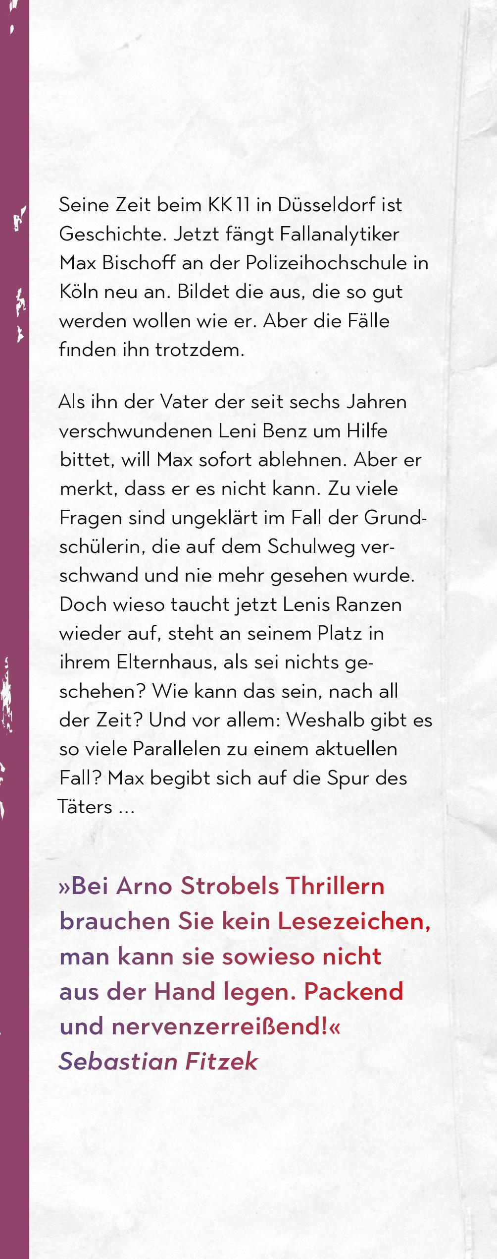 Beispielinhalt (Bild) Mörderfinder - Die Spur der Mädchen