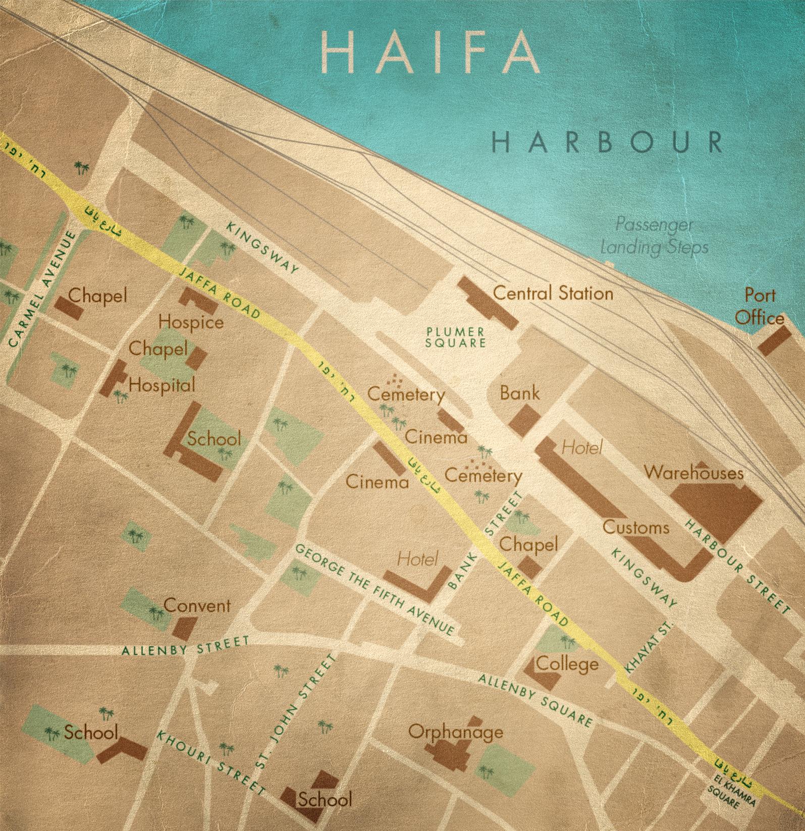 Beispielinhalt (Bild) Jaffa Road