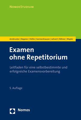 Vorderes Coverbild Examen ohne Repetitorium