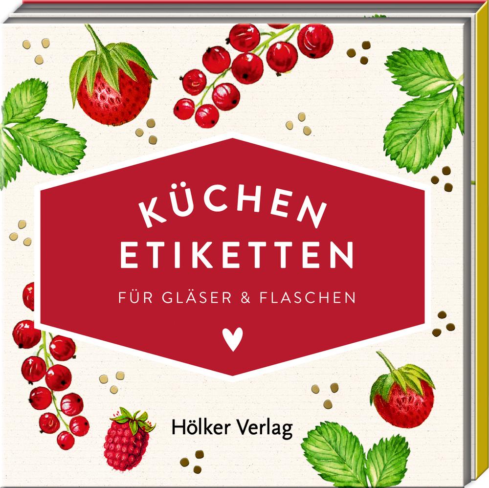 Vorderes Coverbild Küchen-Etiketten (Rote Beeren, Hölker Küchenpapeterie)
