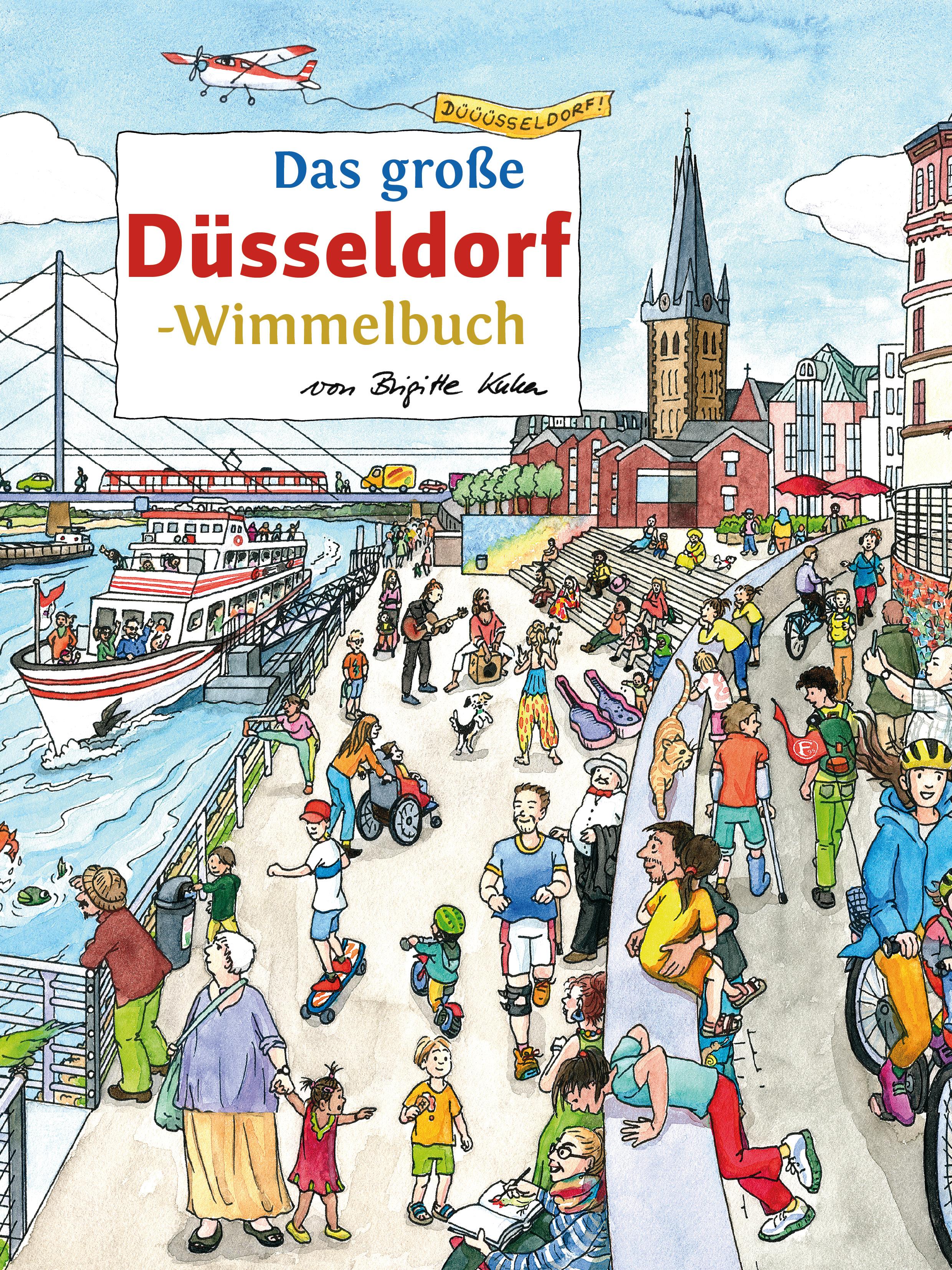 Vorderes Coverbild Das große DÜSSELDORF-Wimmelbuch