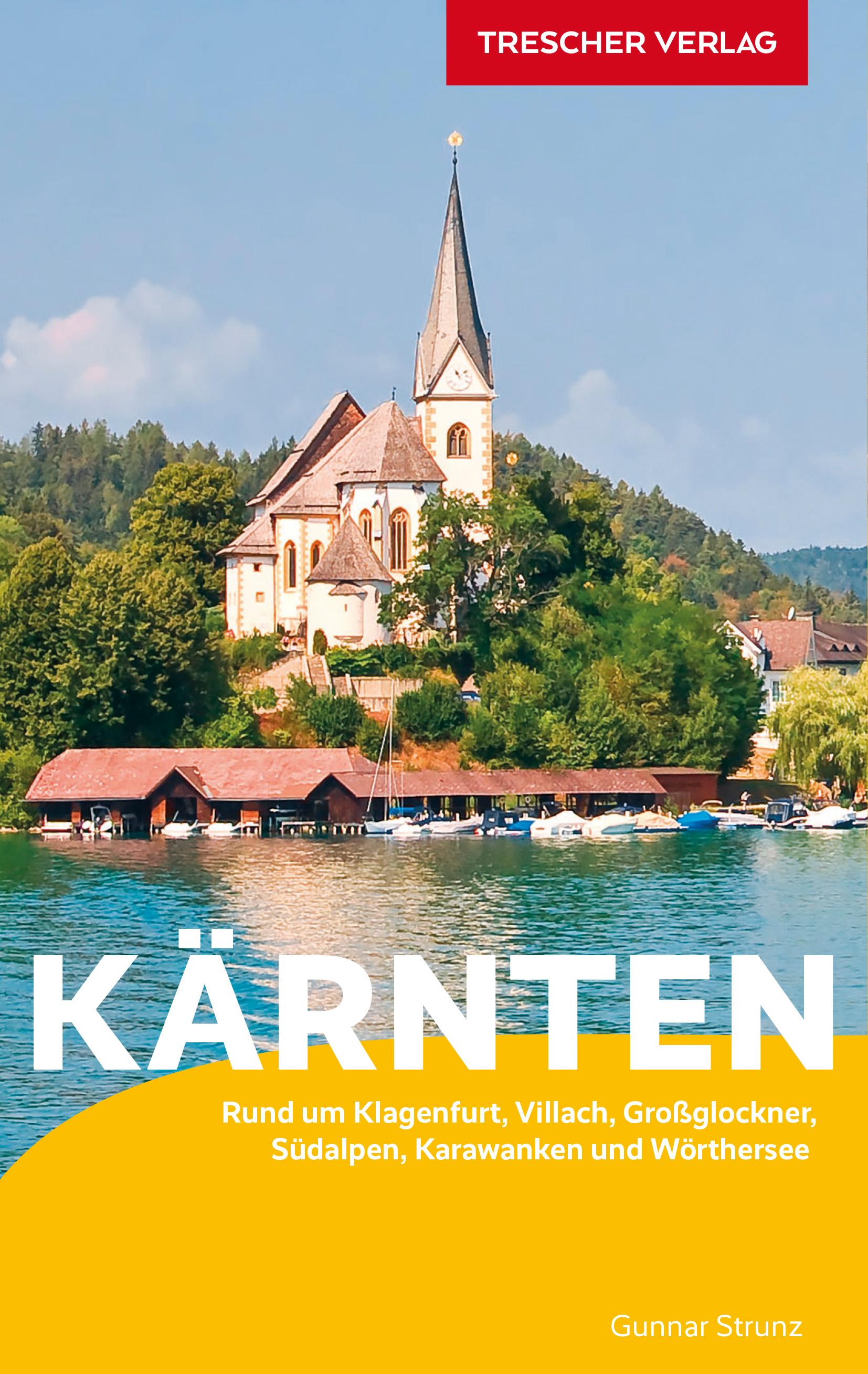 Vorderes Coverbild TRESCHER Reiseführer Kärnten