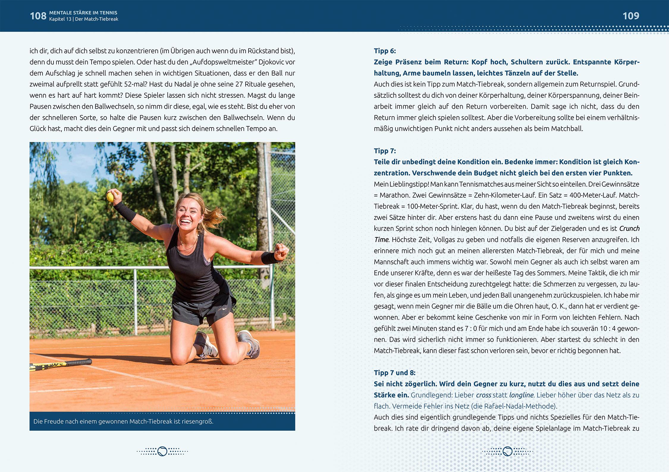 Beispielinhalt (Bild) Mentale Stärke im Tennis