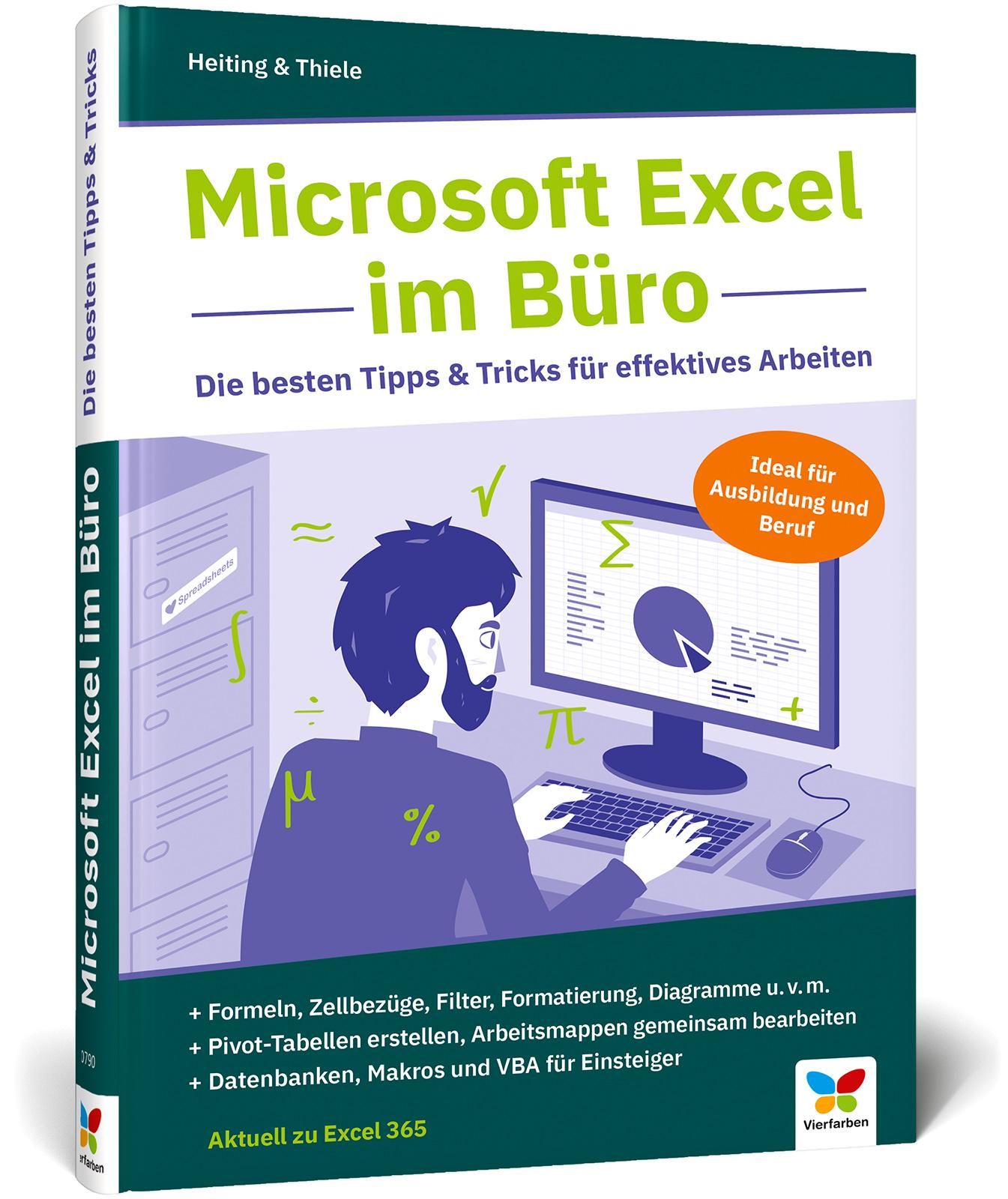 Vorderes Coverbild Microsoft Excel im Büro